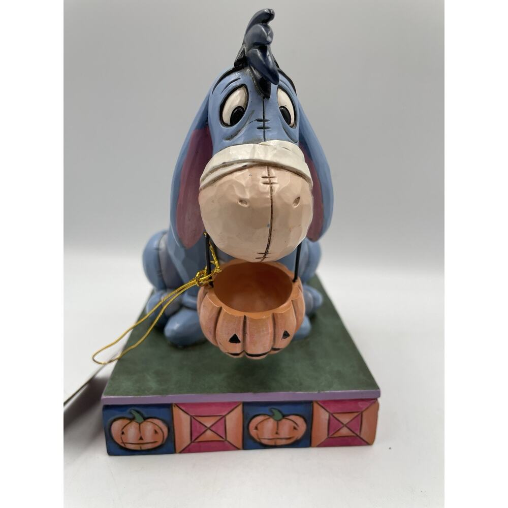 Enesco Disney Traditions Jim Shore Eeyore Mummy Costume Pumpkin Figurine NEW - Picture 2 of 8